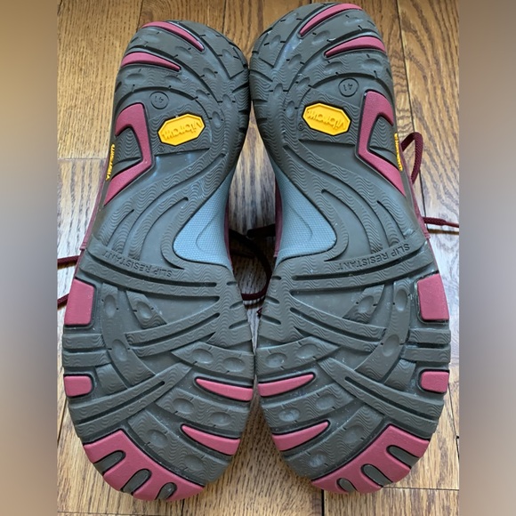 DANSKO Paisley Burgundy Red Waterproof Walking/Hiking Shoe - EU 41/US 10 - 10.5 - Picture 10 of 12